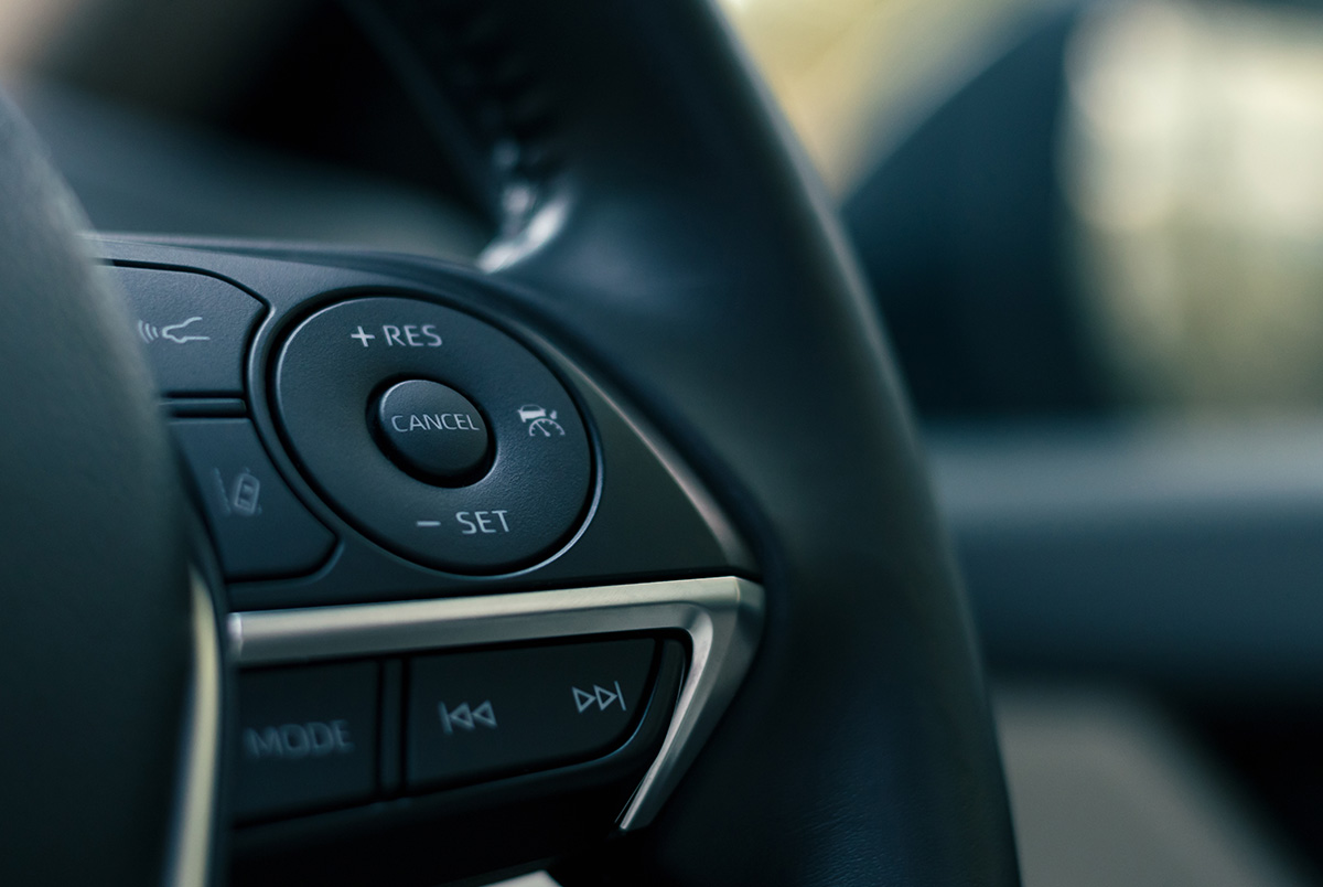 Although cruise control was basically built for long distance drives, don't rely on cruise control.