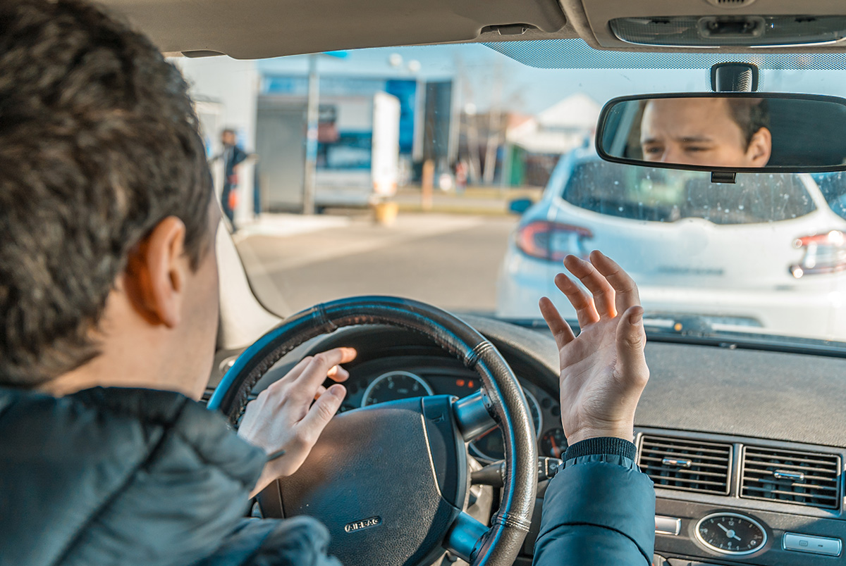 Never let impatient drivers pressure you into acting against your judgment.