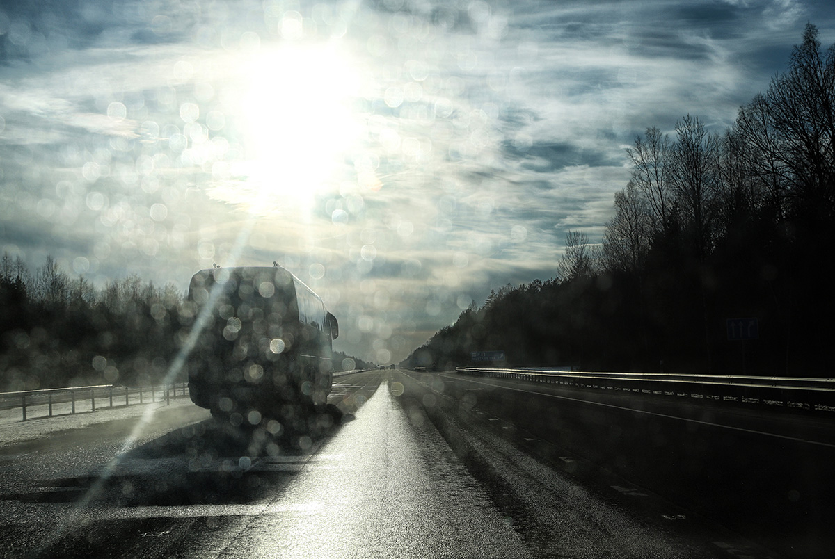 Summer Driving Safety Tip #1: Protect against sun glare.