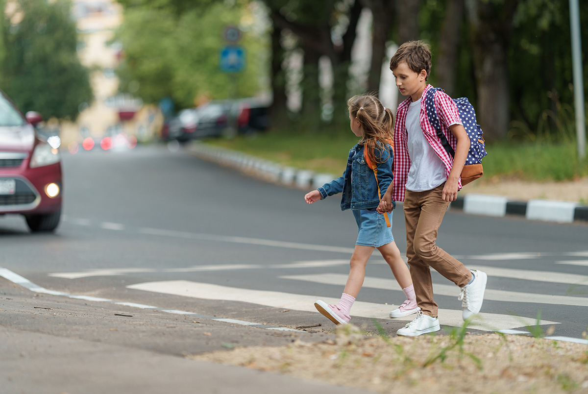 The new school year affects you in a big way: driving. Back to school means heightened traffic and a larger volume of pedestrians.